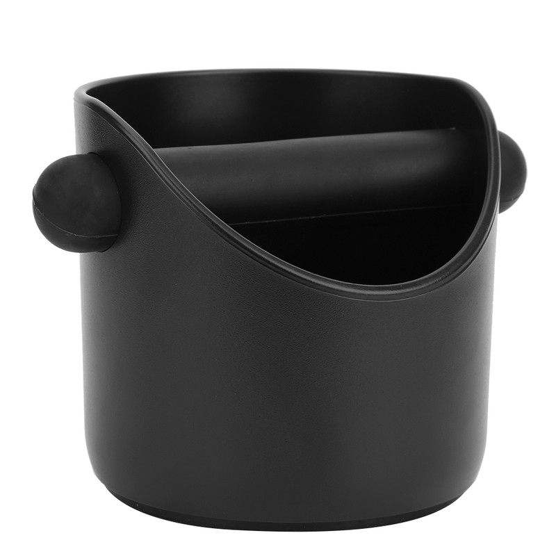 Coffee Knock Box Anti-Slip Coffee Slag Grounds Bucket with Rubber