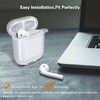 Aircawin for Airpods case Clear,Shockproof Clear Case for Airpod case,Full