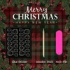 Christmas Press on Nails Short Square Glue on Nails with