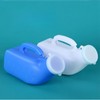 2Pcs Orinal para Hombre 1200ml, Orinal Portátil, Orinal a Prueba