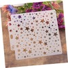 COHEALI DIY Craft Drawing Templates Assorted Patterns Painting Stencils Sturdy