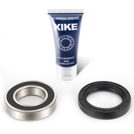 XIKE Left Rear Wheel Hub Housing Bearing Seal Kit Compatible Honda ATV Foreman 400 450 500 Rubicon 500 Rancher 350 400 420 Replace 91055-HN5-681 & 91255-HA0-681.