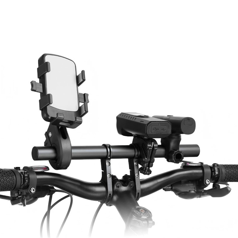 ZONADAH Bike Handlebar Extender 7.87 Inches Aluminum Alloy Dual Bike