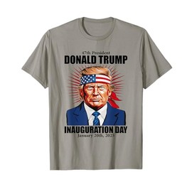 Inauguration Day 2025 Patriotic Bandana America January 20th T-Shirt