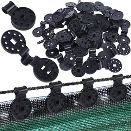Net Clips, Sunshade Clips, Bird Prevention Netting Clips, Sunshade, Fasteners, Durable, Lightweight, Set of 15, Tent Accessories, Gardening Clips, Windproof Clips, Bird Nets, Blackout Nets