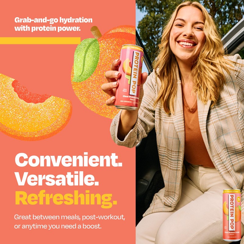 Protein Pop - Ready to Drink Clear Protein Shakes |