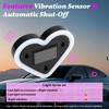 Upgrade Car Light LED Ambient Lights Heart Solar Lights Solar-Powered