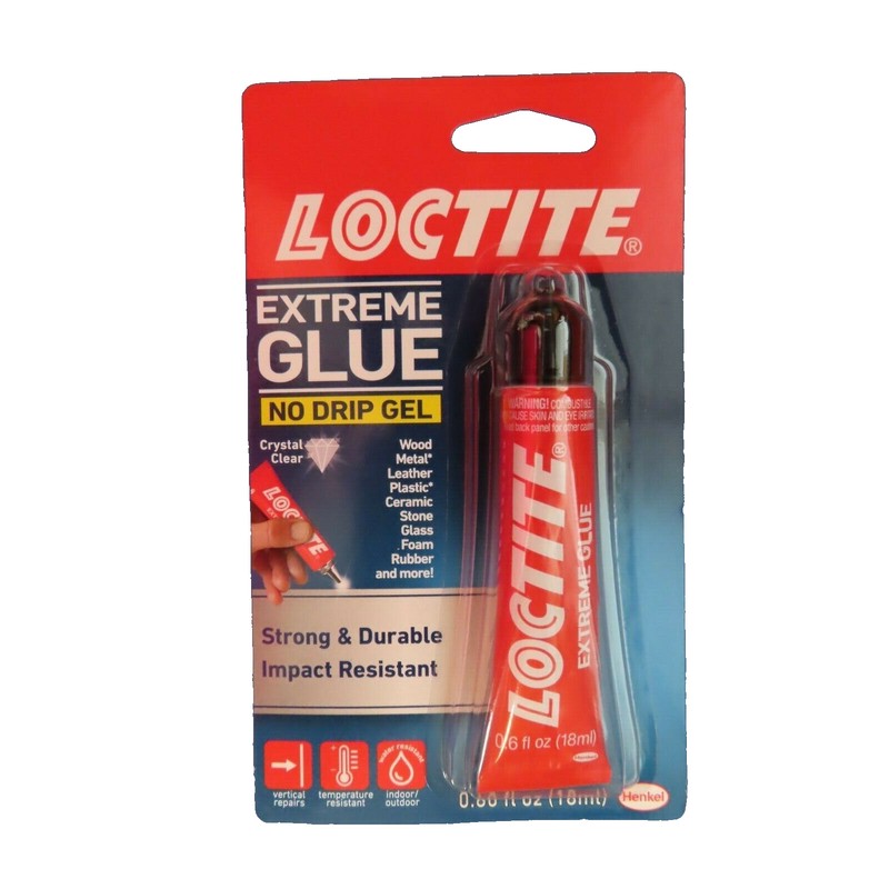 Loctite Extreme Glue No Drip Gel Glue Tube 0.60 Fl