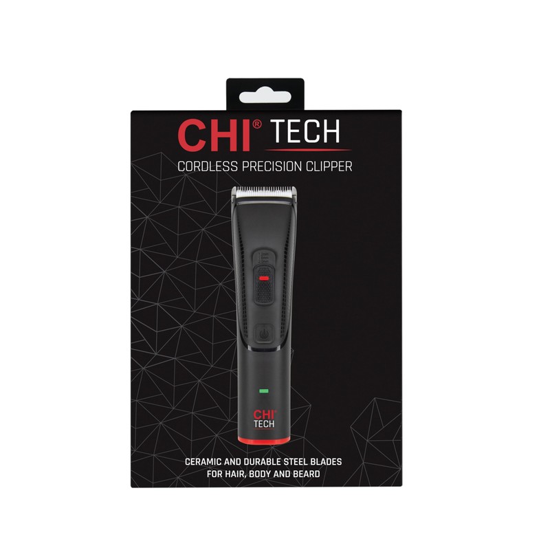 CHI Tech Cordless Precision Clipper, Wireless Hair Clipper for Precision
