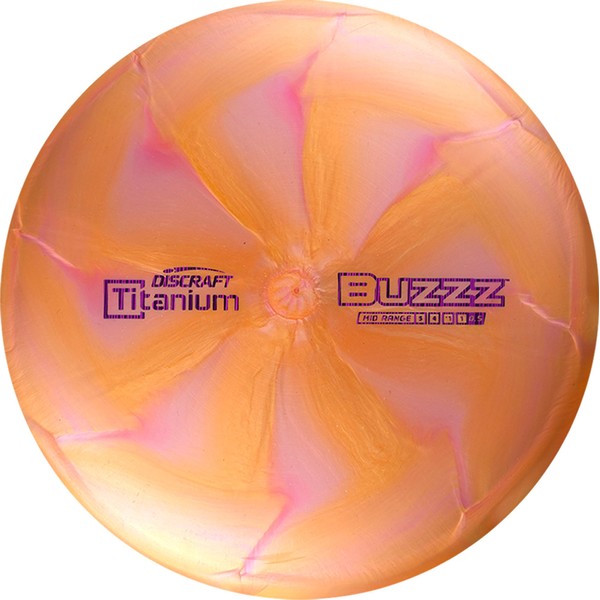 Discraft Swirl TI Buzzz 177+ Gram Mid-Range Disc Golf Disc