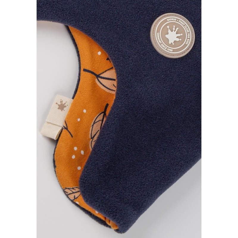 Sigikid Mädchen Mini Magic OWL Schlupfmütze, Dunkelblau, 46