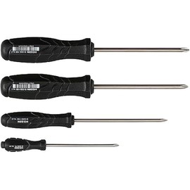 Hozan Jis Screwdriver Set Of 4 D-530-75/D-540-100/D-550-100/D-555-100 Japanese Screwdrivers