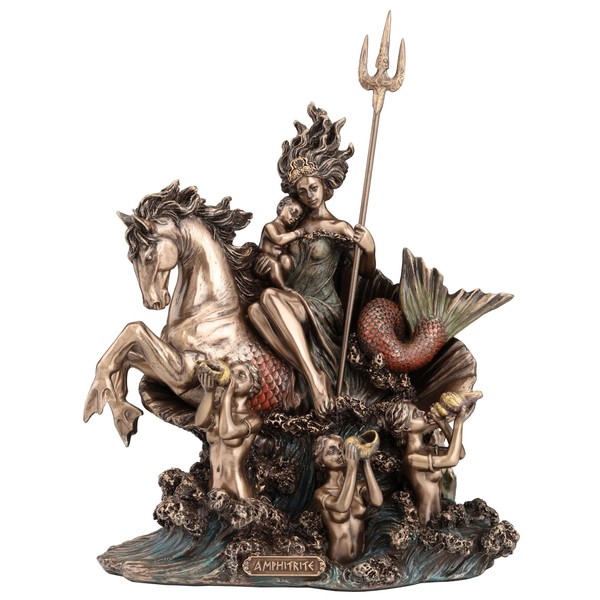 Veronese Design 9 5/8 Inch Amphitrite The Greek Goddess of