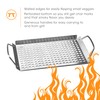 Outset 76630, Rejilla para Parrilla de Acero Inoxidable (2 Unidades),