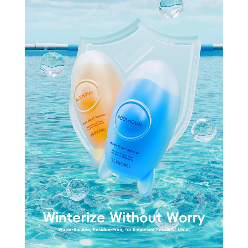 POOLHOUR Pool Winter Closing Kit for Above Gound and Inground