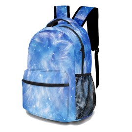 oallpu 3D Shark Backpack, Stylish Laptop Bag Cool Daypack with Adjustable Shoulder Strap, Lightweight Durable Shark Shoulders Backpack (3D Shark)