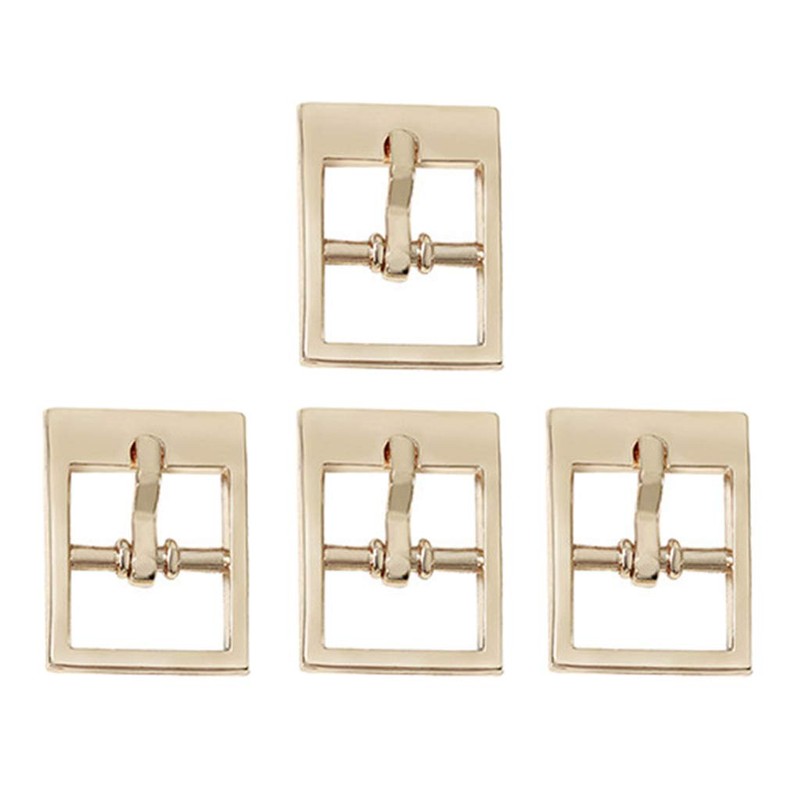 4 Pieces Small Roller Buckle Belt Buckles Closing Buckles Belt