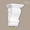 PROFHOME 119012 Shelf Unit Ionic Style White