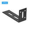 QUARKZMAN Adjustable L Corner Brackets, 4 Pieces 120 x 60