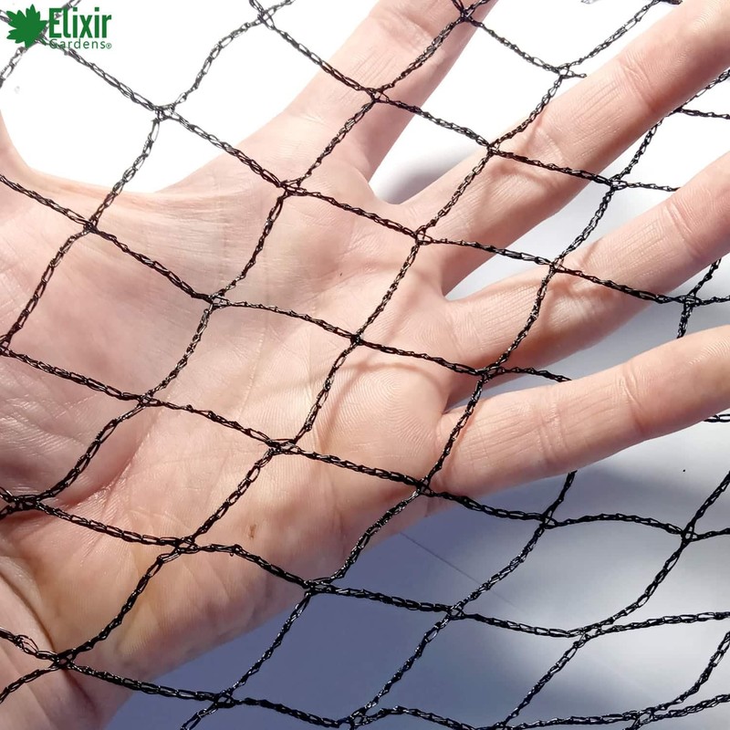Elixir Gardens Heavy Duty Bird Netting | 1m x 10m