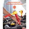 VEVOR Insulated Socket Set, 16-Piece Insulated Wrench Tool Set, 1000V