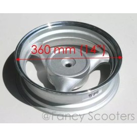 Fancy Scooters Gas Scooter 13" Rear Rim TPGS-808 150cc Rear DRUM Brake FOR TIRE 130/60-13