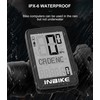 INBIKE Bicycle Computer Wireless Bicycle Speedometer Bicycle GPS Speedometer Wireless