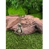 Onwomania - Bronze Fox Hunter Keyring - Metal Lucky Charm