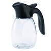 Service Ideas SR10BLC Syrup Dispenser, 10 oz, Black/Clear, BPA free