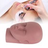 Eyelash Practice Training Head, Portable Mannequin Head Model Training Mannequin