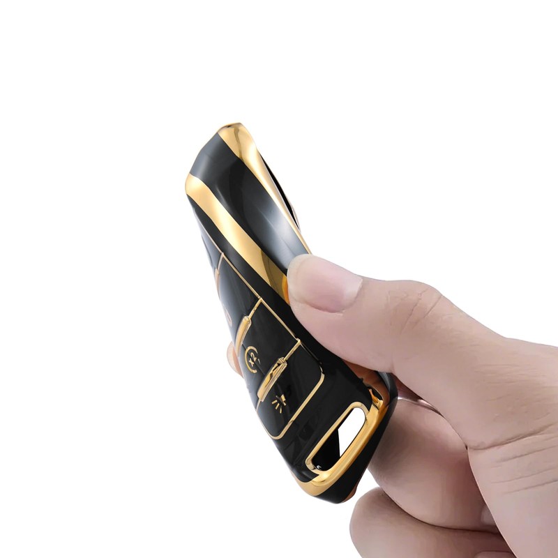 ELOHEI Key Fob Cover for Dodge Ram, Premium Soft Full