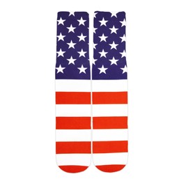 Benefeet Sox Mens Funny Crazy Socks Womens Novelty American Flag Socks Patriotic Socks Boys Cool Funky 3D Printed Patterned Designer Socks Red White Blue Socks 4th Of July Socks Gifts, American Flag