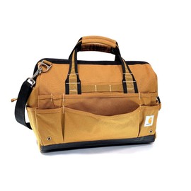Carhartt Gear B0000352 16-Inch 30 Pocket Heavyweight Tool Bag - One Size Fits All - Carhartt Brown