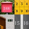 YEAJON 2 Inch Curb Stencil Kit 0-9 Address Number Stencil,