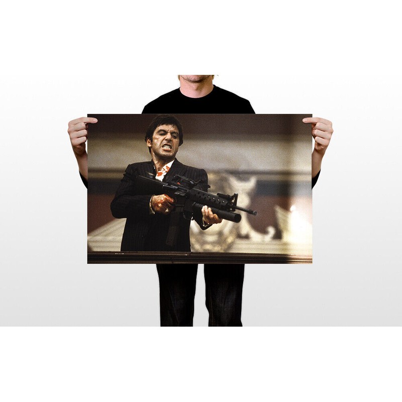 Turxin Scarface Say Hello To My Little Friend Painting Home