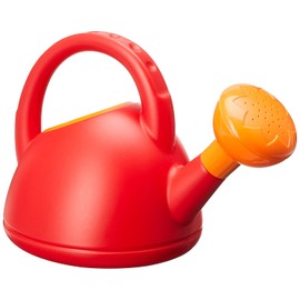 Hape Arena y Playa Juguete Regadera Juguetes, Rojo, L: 8.5, W: 5.7, H: 4.9 pulgadas