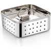 Durable Stainless Steel Square Paneer Maker – 350ml for Perfect