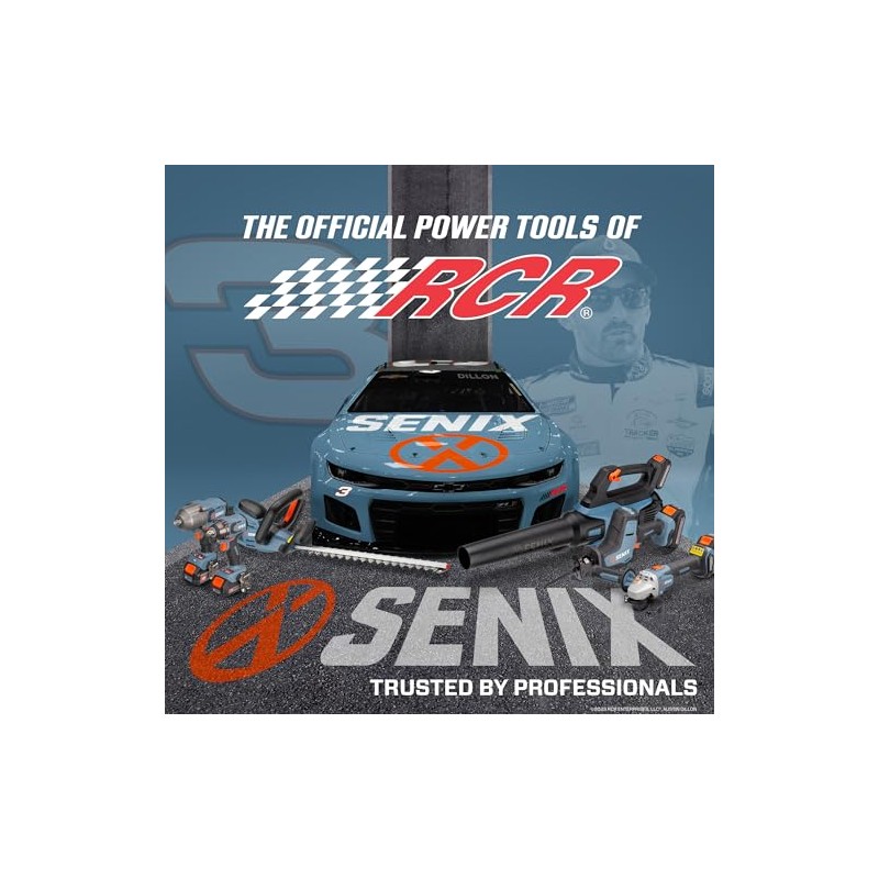 SENIX 20V Max 1/2-Inch Brushless Drill Driver, 45 ft-lbs Torque,