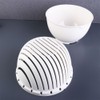 Vctitil Salad Cutter Bowl,Multi-Functional Fast Salad Cutter Bowl,Rotatable Chopping Tool