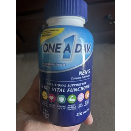 One A Day Men's Health Multivitamin / Multimineral 200 Tablets