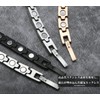 Silver KYASYA Magnetic Necklace, Stainless Steel, Men's Necklace, Simple, Chain,