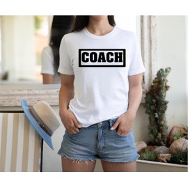 SEC Apparel Coach Iron On Patches for Clothing Patch Decal Transfer Letters