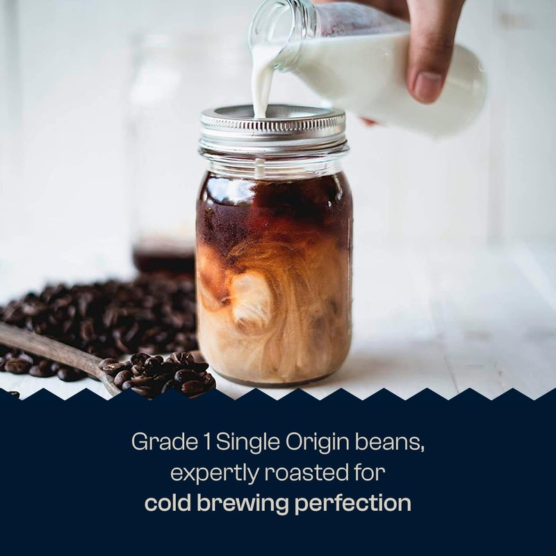 Peruvian Organic Cold Brew Coffee, Single Origin & Gourmet Beans,
