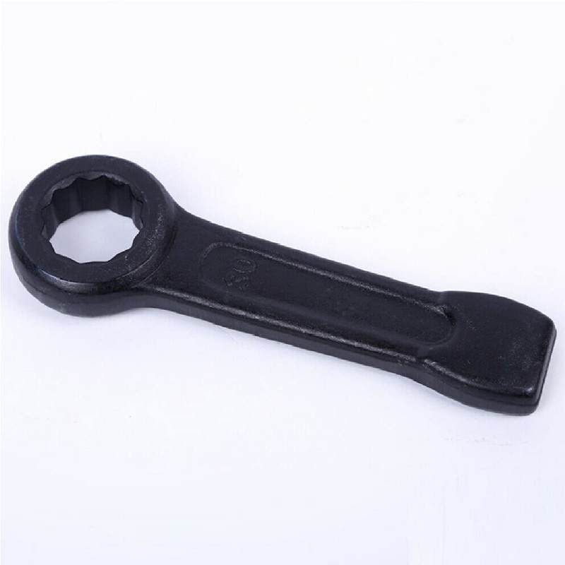 Black Ring Slogging Wrench Box End Striking Spanner 41mm