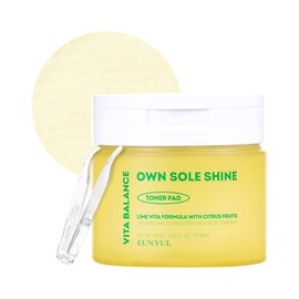 EUNYUL Vita Balance Own Sole Shine Toner Pad 70 Pads 6.43 fl. oz. Almohadillas de tóner de vitamina C