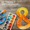 MGTECH 12 Inch Large Wooden Letter J, 1/4 in Thick