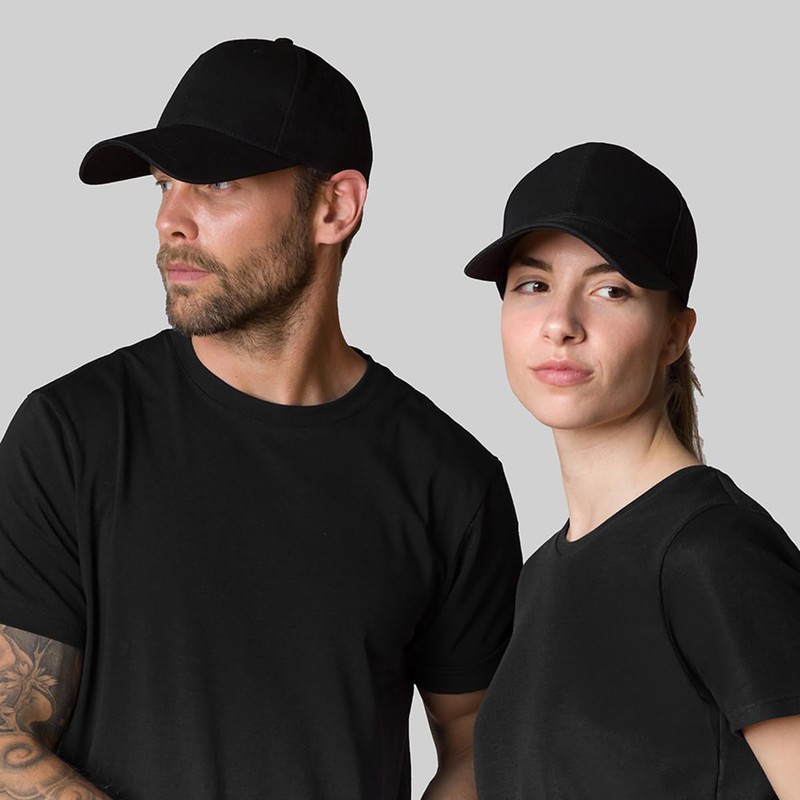 Movocaty Premium 100% Cotton Textured Baseball Cap Adjustable Fit for