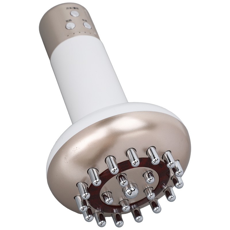 Electric Meridian Brush 6 Gears Hot Compress Microcurrent Vibration Massage