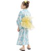 Bee saa01400 Yukata 3-Piece Set, Kids, Girls, Summer, Easy, Separate
