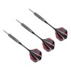 3PCS Metal Tip Darts Set for Dartboard Iron Aluminum Professional